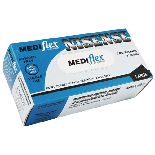 Nisense 300 Blue Nitrile Examination Glove