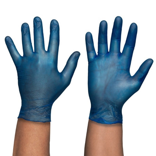 Blue Powder Free Vinyl Gloves