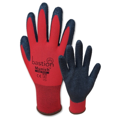 Munich Nylon Latex Coated Gloves