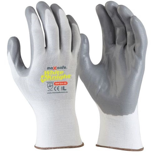 White Knight Synthetic Nitrile Palm Glove