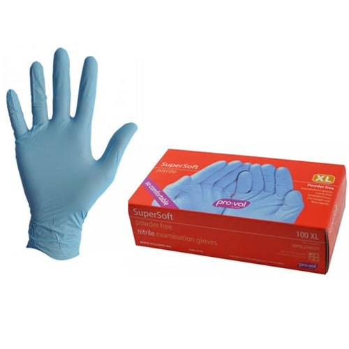 Pro-Val SuperSoft Powder Free Nitrile Examination Gloves