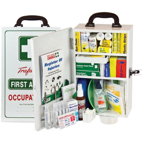 Wall Mount Metal Case First Aid Kit