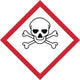 G Acute Toxicity Labels 50mm x 50mm (1000/Roll)