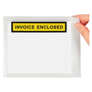 Eco-Friendly Paper Invoice Enclosed Adhesive Backed Doculope