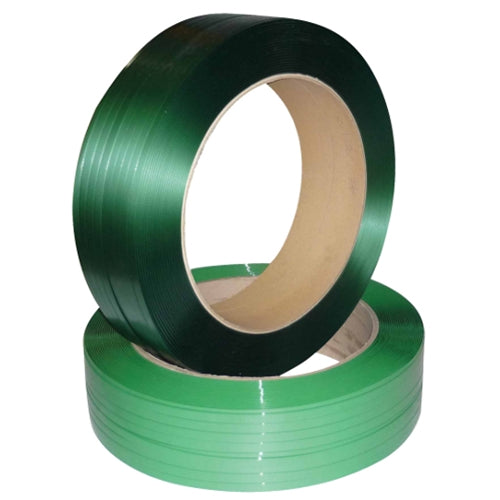 Embossed Polyster Strapping (PET) 19mm x 1.00mm x 800m (710kg breaking strain)
