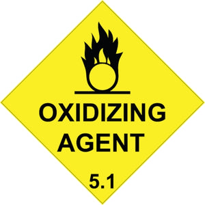 DG Oxidizing Agent 5.1 100mm x 100mm (500/Roll)