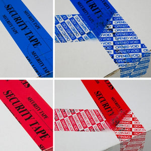 BLUE TAMPER EVIDENT 48MMX50M TAPE 24/CTN TOTAl